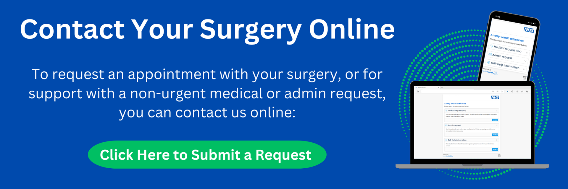 Contact Your Surgery Online